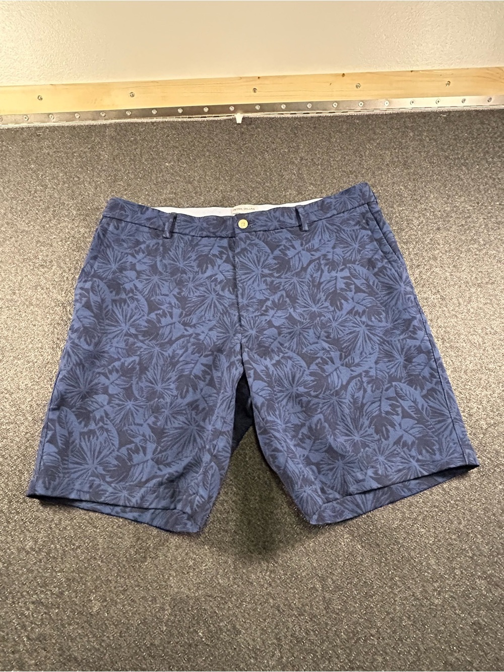 Peter Millar Golf Shorts Crown Floral Navy Blue Firestone Country Club Mens 36